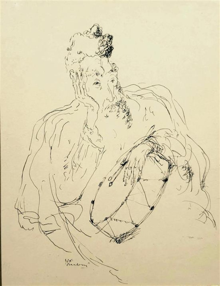 Drummer by Reuven Rubin