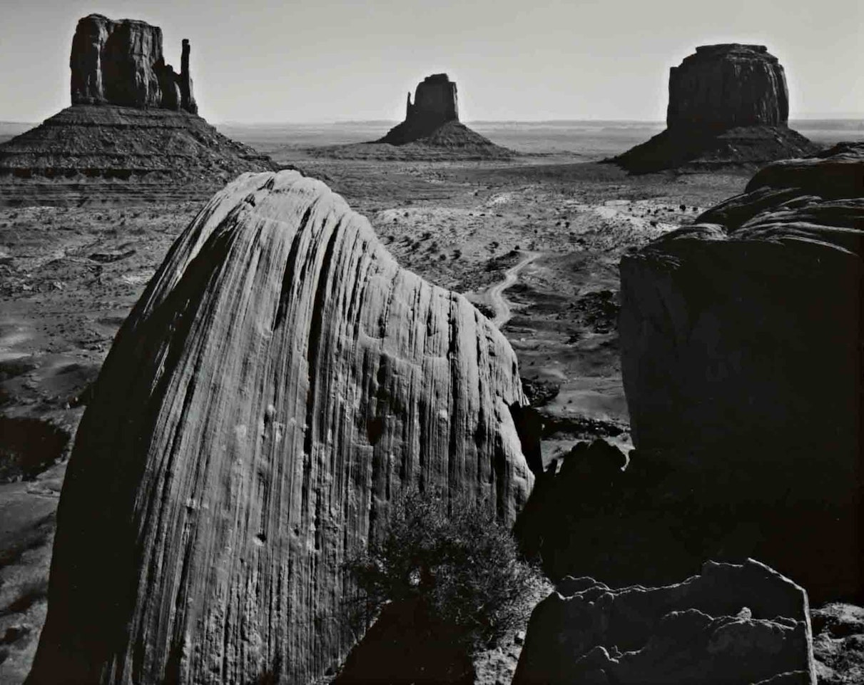 "Monument Valley, Utah" by Ansel Adams