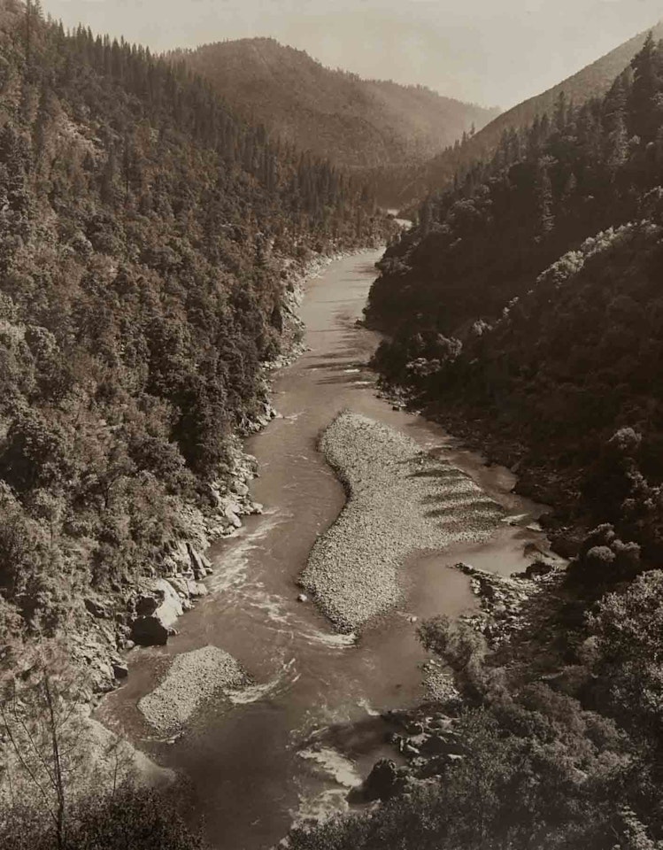 Gravel Bars, American River, California by Ansel Adams