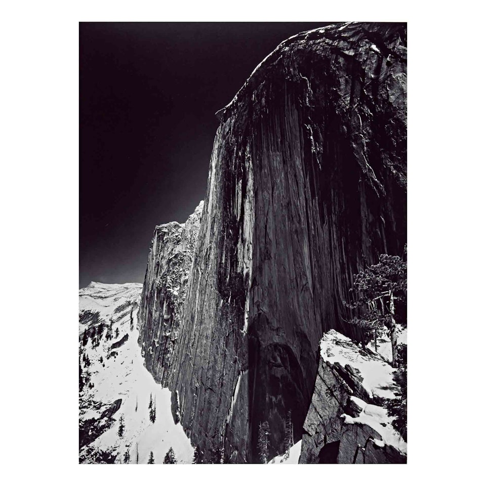 "Monolith, The Face of Half Dome, Yosemite National Park, Ca" by Ansel Adams