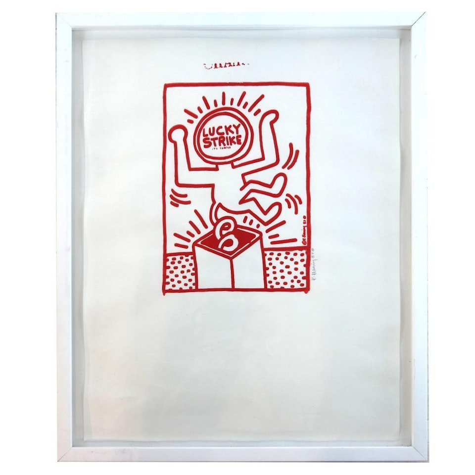 Lucky Strike by Keith Haring