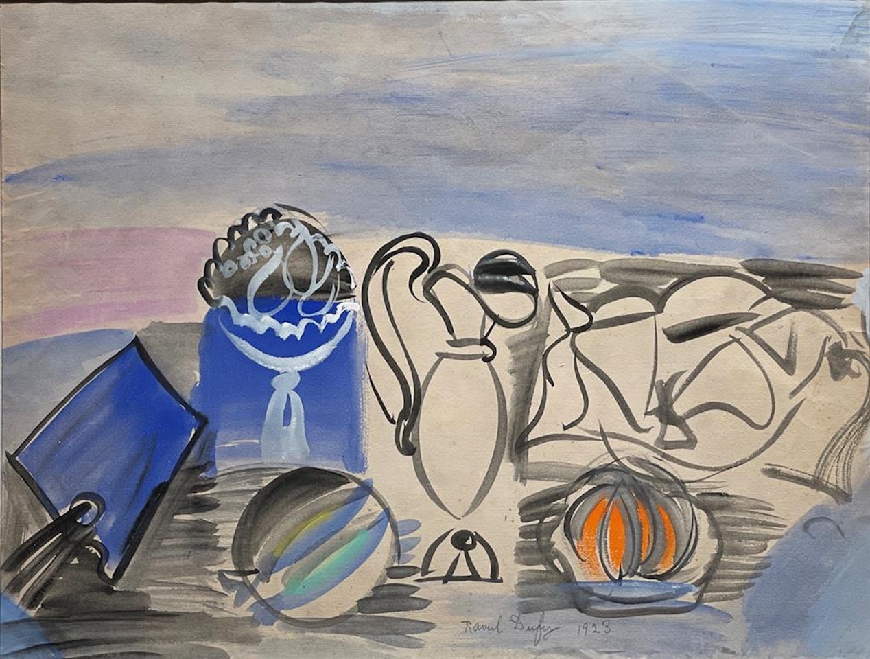 Nature Morte au Bord de la Mer by Raoul Dufy