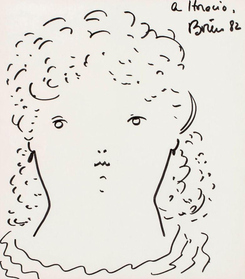 Tete de femme by Fernando Botero