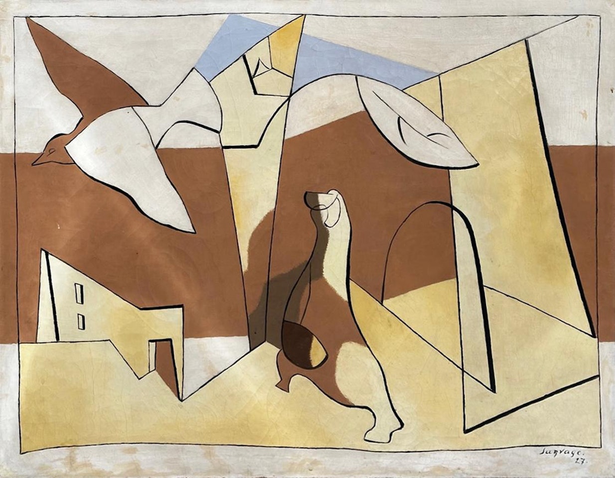 City bird by Leopold Survage