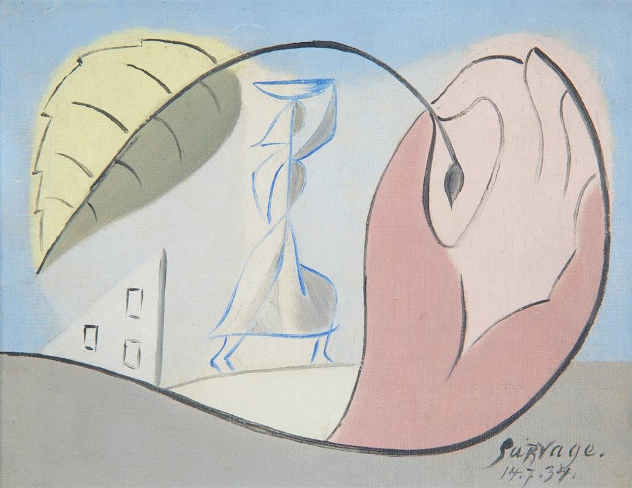 Le Tour a Pied by Leopold Survage