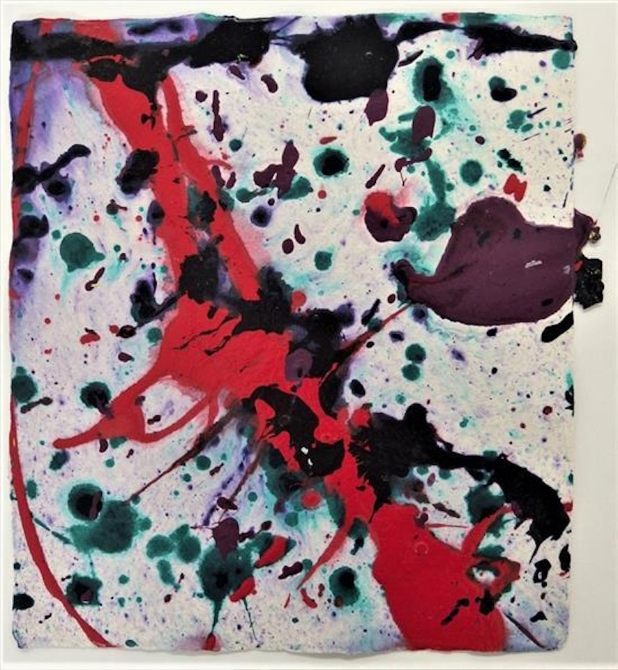 Untitled, SF90-383 by Sam Francis