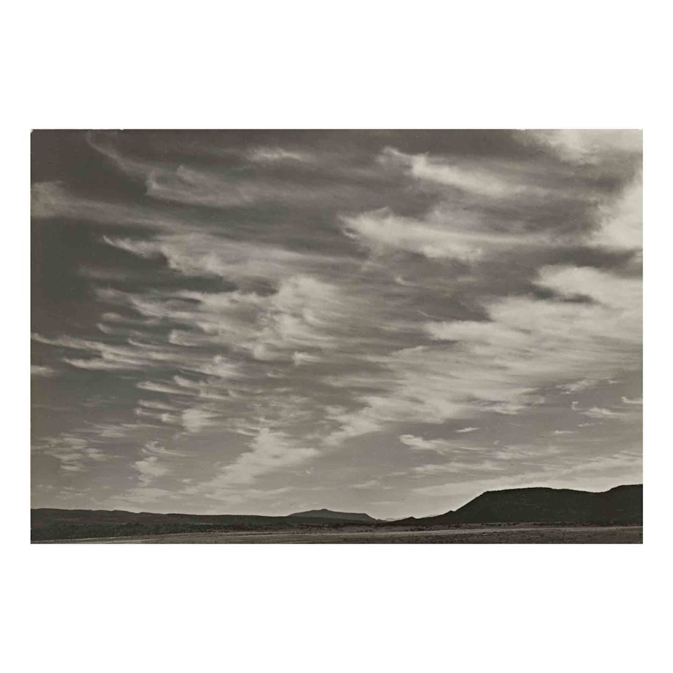 "Clouds, Chama Valley, New Mexico" by Ansel Adams