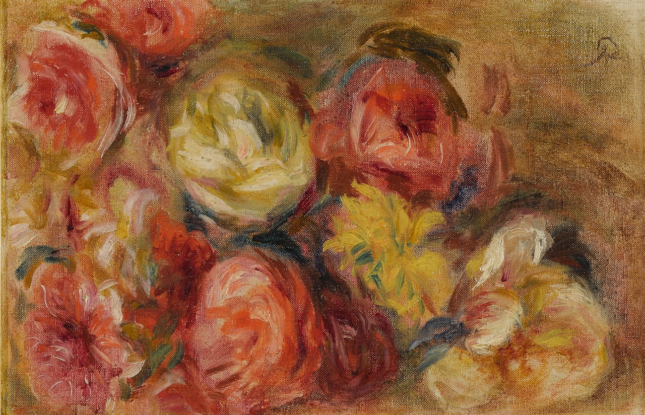 Roses by Pierre-Auguste Renoir
