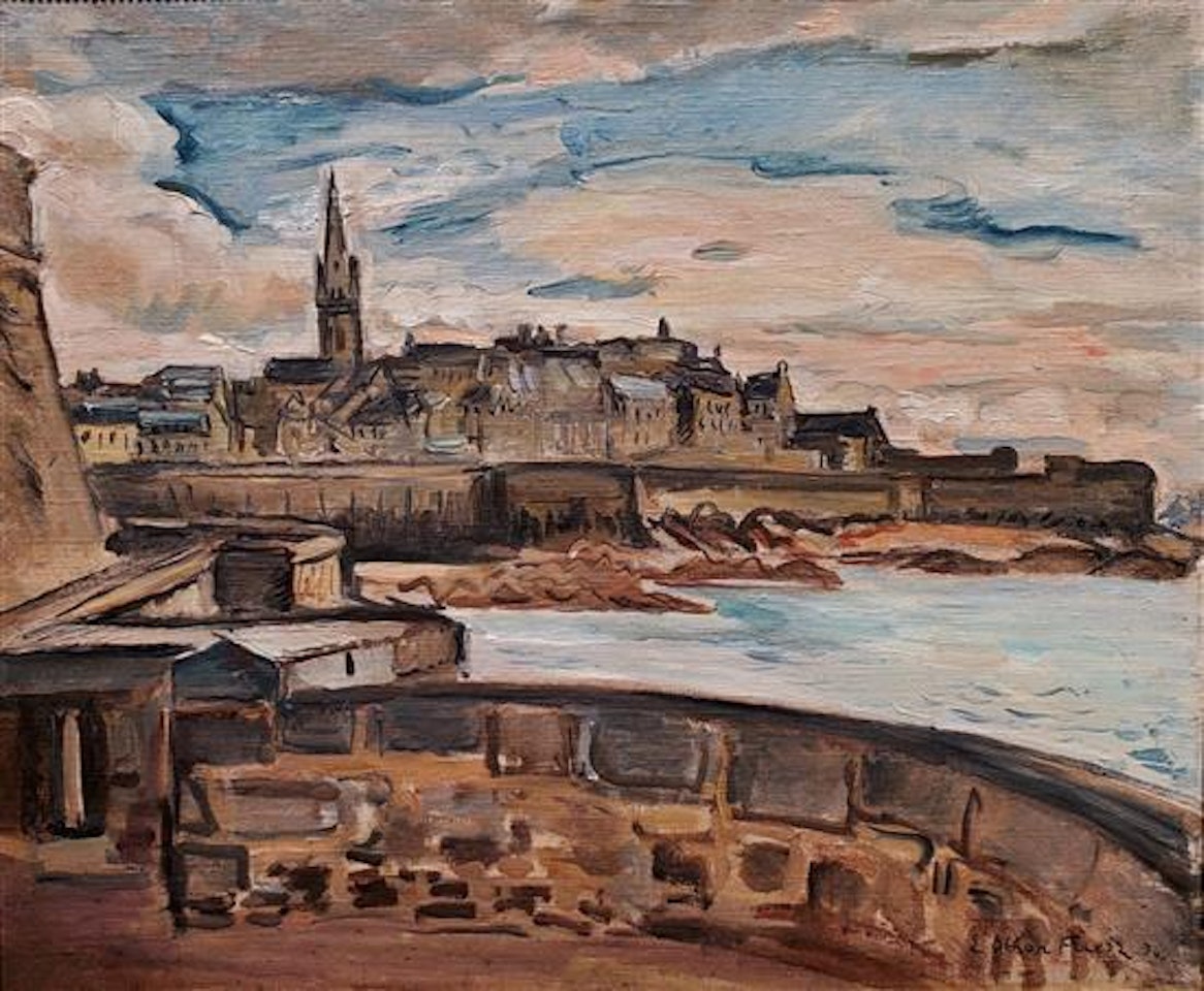 Le Port, Saint-Malo by Othon Friesz