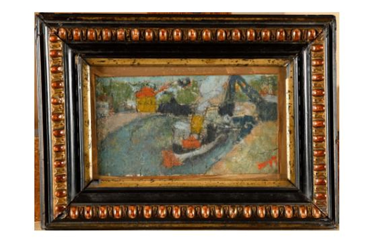 View of the port by Jean Pougny
