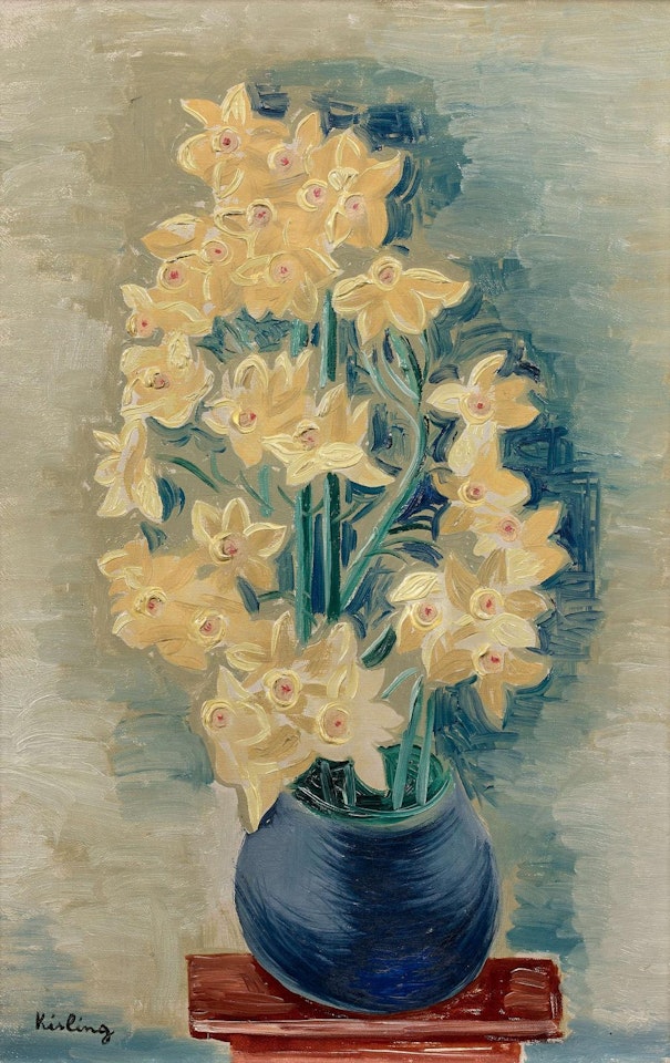 Fleurs by Moïse Kisling