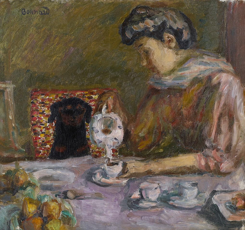 Le Café by Pierre Bonnard