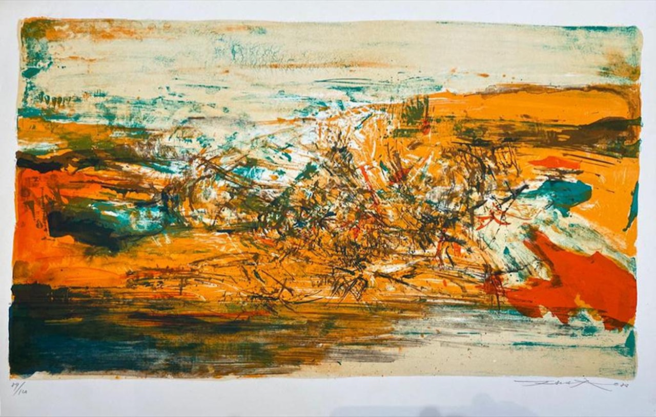 Sans titre by Zao Wou-Ki