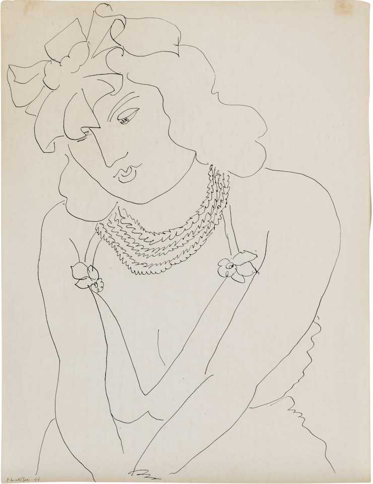 Portrait de femme by Henri Matisse