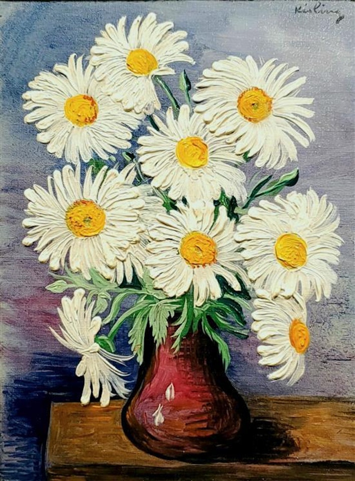 Bouquet de marguerites by Moïse Kisling