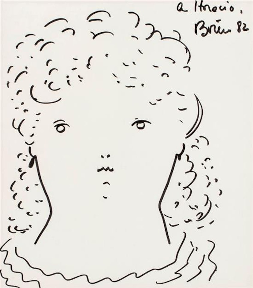 Tete de femme by Fernando Botero