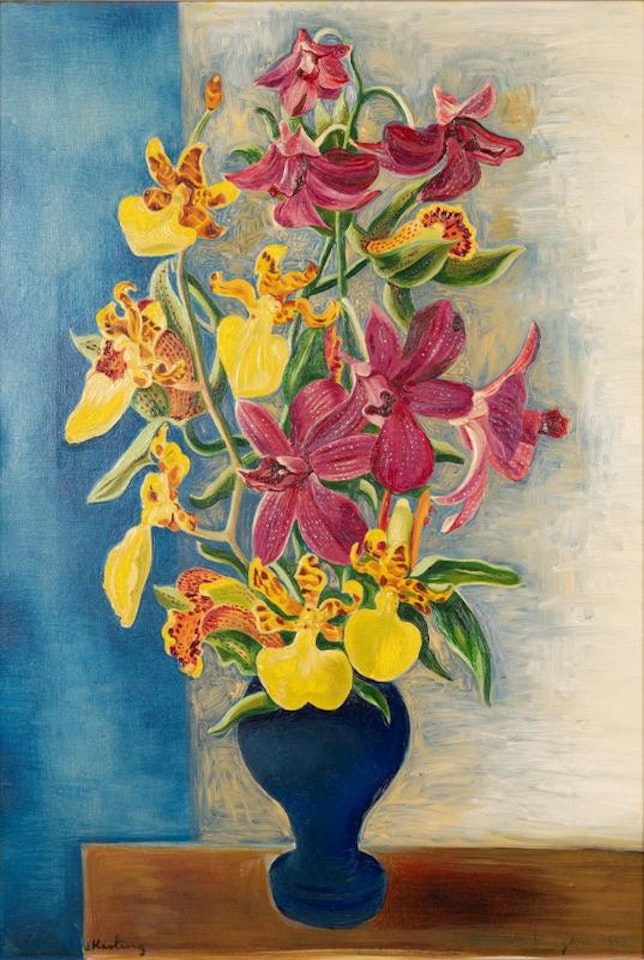 Orchids by Moïse Kisling
