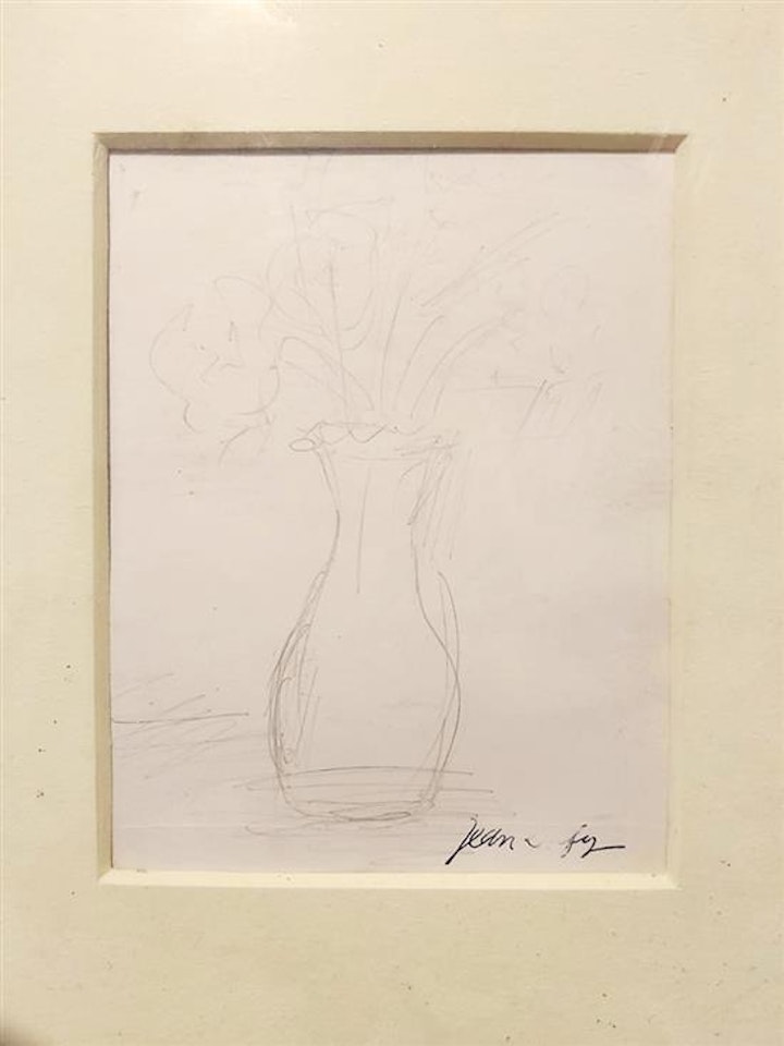 Vase of flowers by Jean Dufy