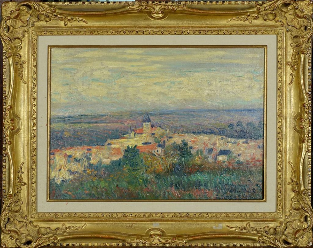 View of hst village by Othon Friesz