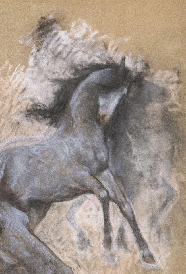 Horses by Lucien Lévy-Dhurmer