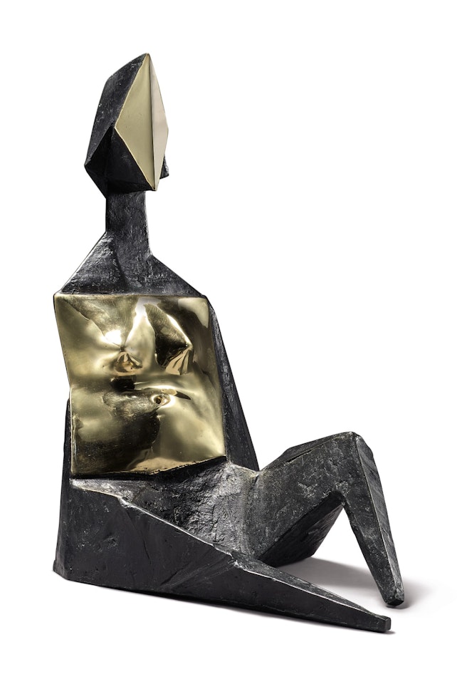 Sitting Elektra II by Lynn Chadwick