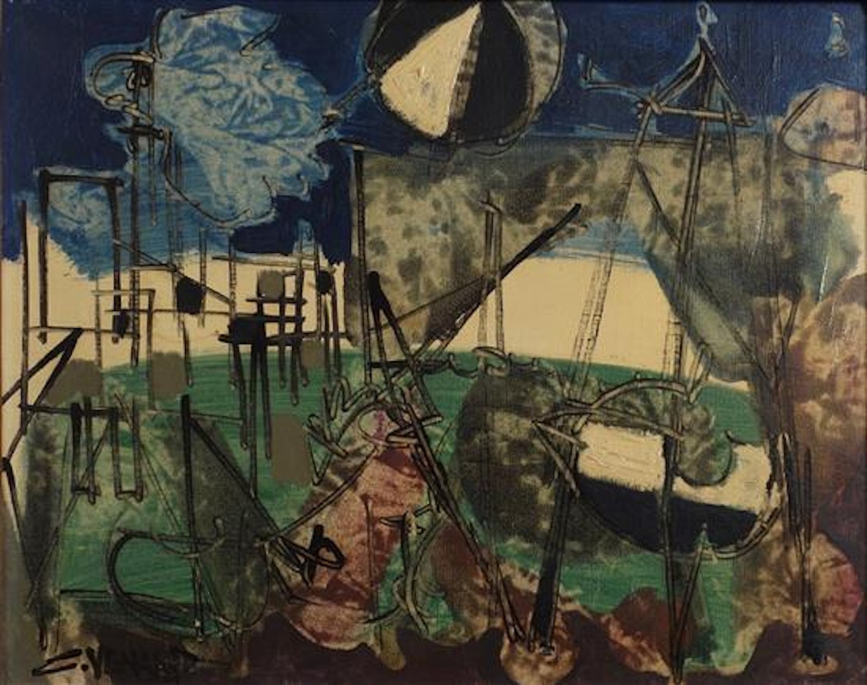 Landscape by Claude Venard