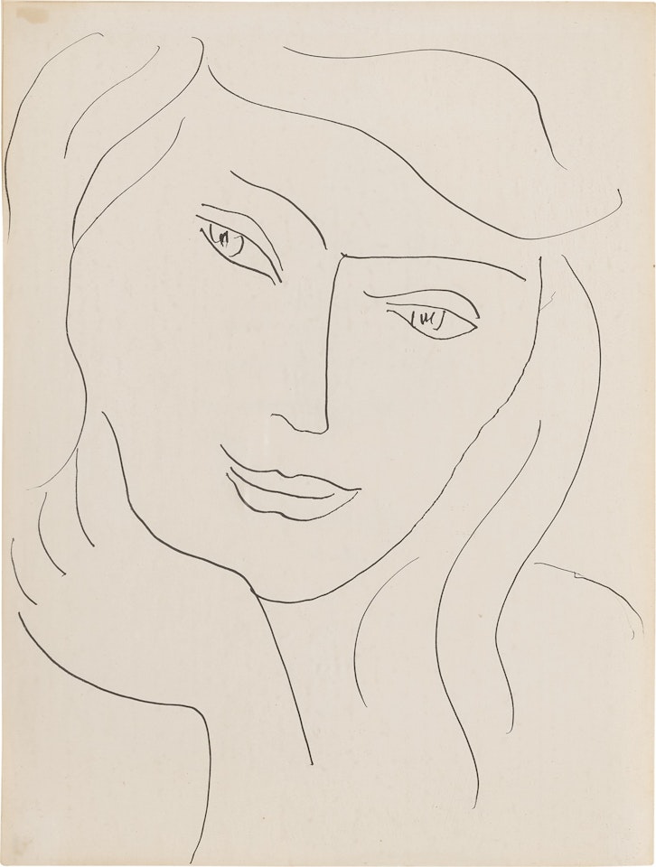 Tête de femme by Henri Matisse