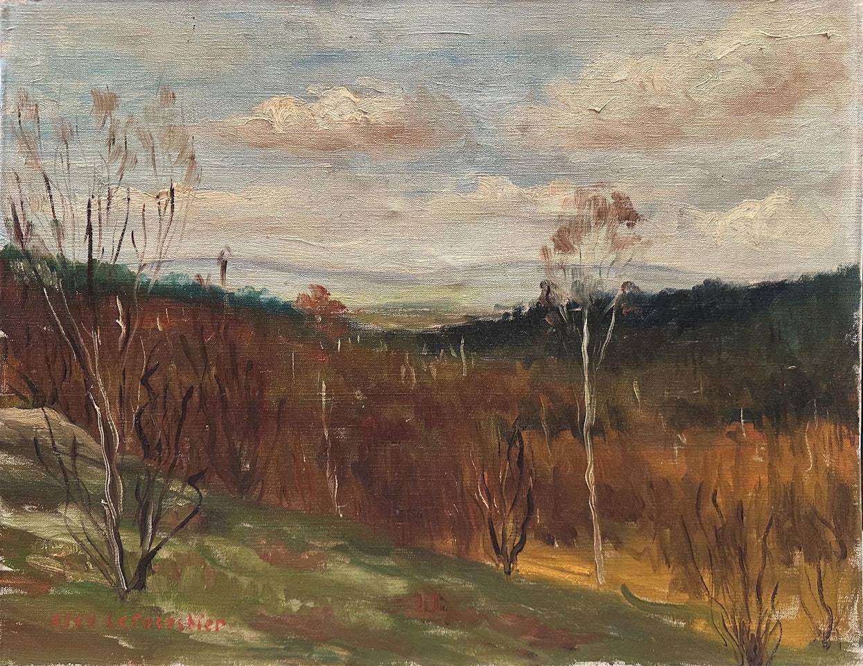 Landscape by Russian School