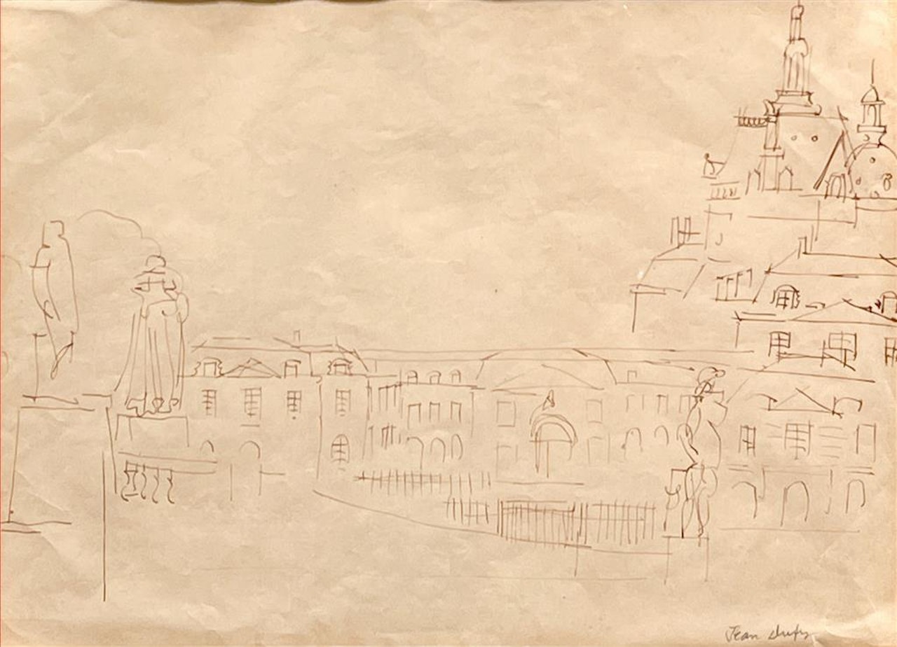 Street view by Jean Dufy