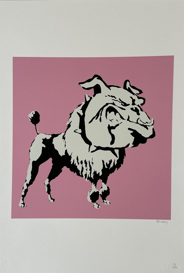 Bulldog by Banksy