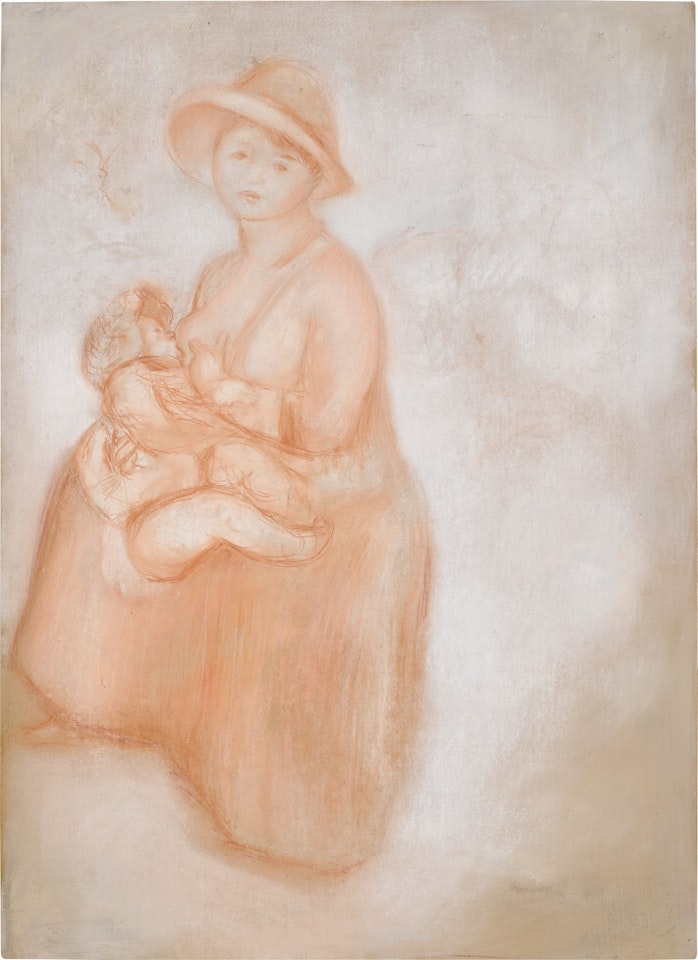 Maternité (Madame Renoir et son fils Pierre) by Pierre-Auguste Renoir
