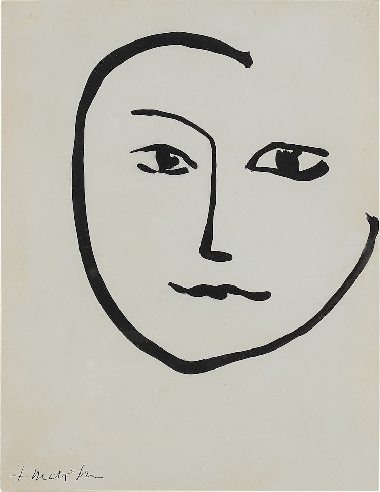 Tête de femme by Henri Matisse