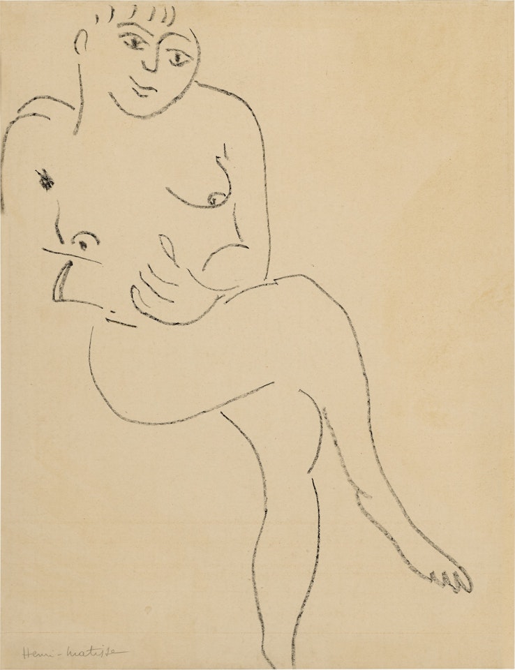 Nu assis by Henri Matisse