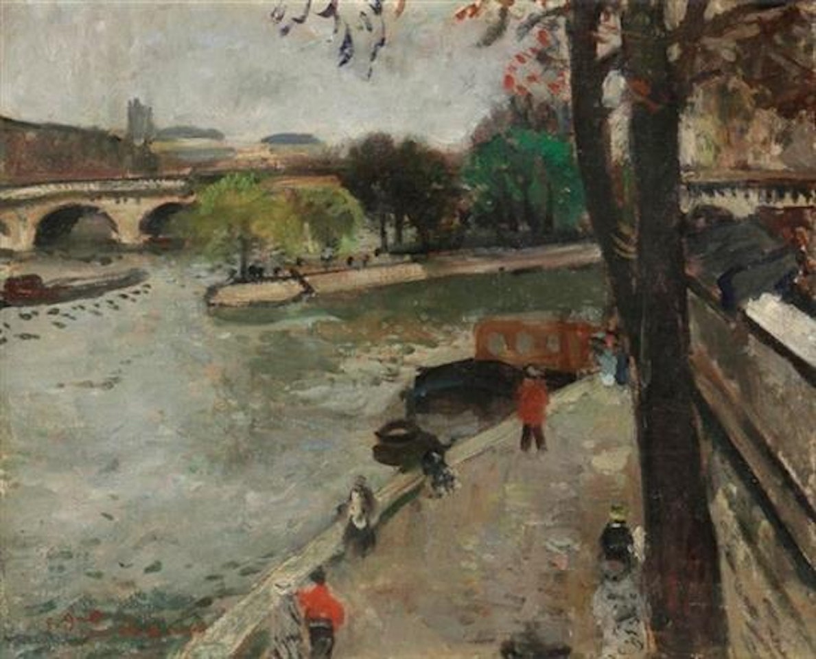 le Pont Neuf , Paris by François Gall