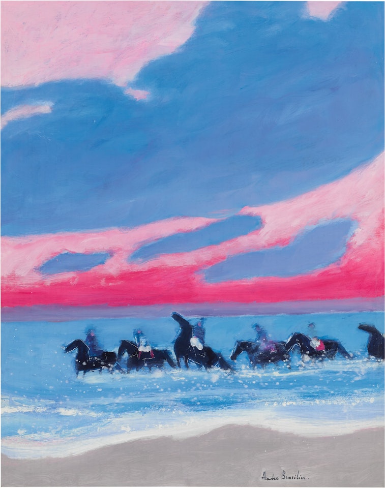 Rivage rose by André Brasilier