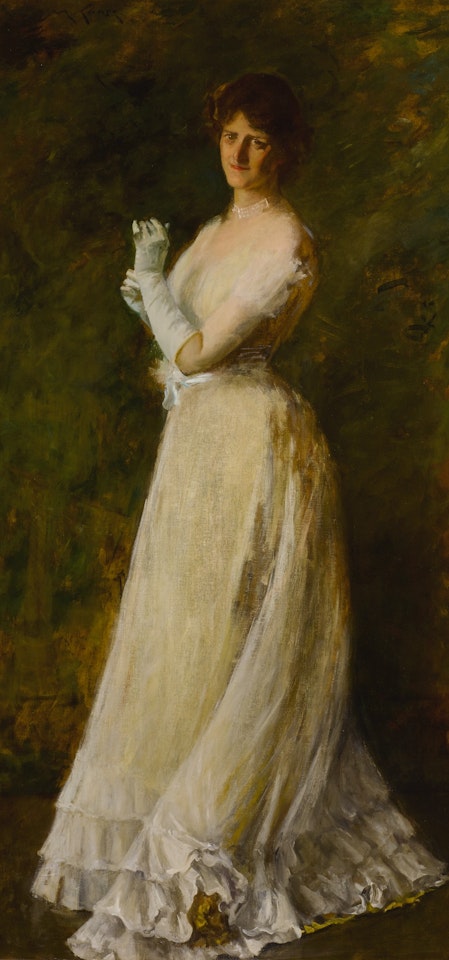Portrait of Miss B. by William Merritt Chase