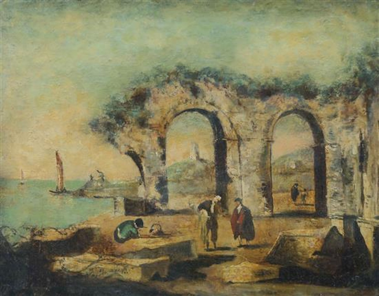 Capricio scene by Venetian School