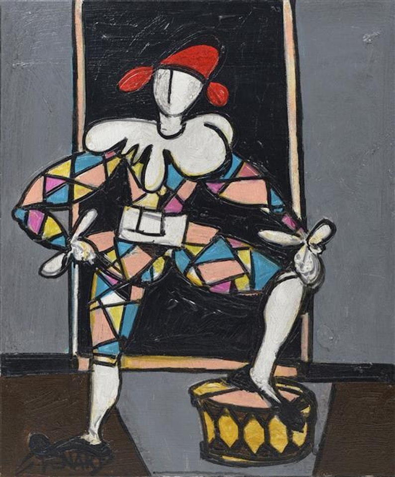 Le clown by Claude Venard