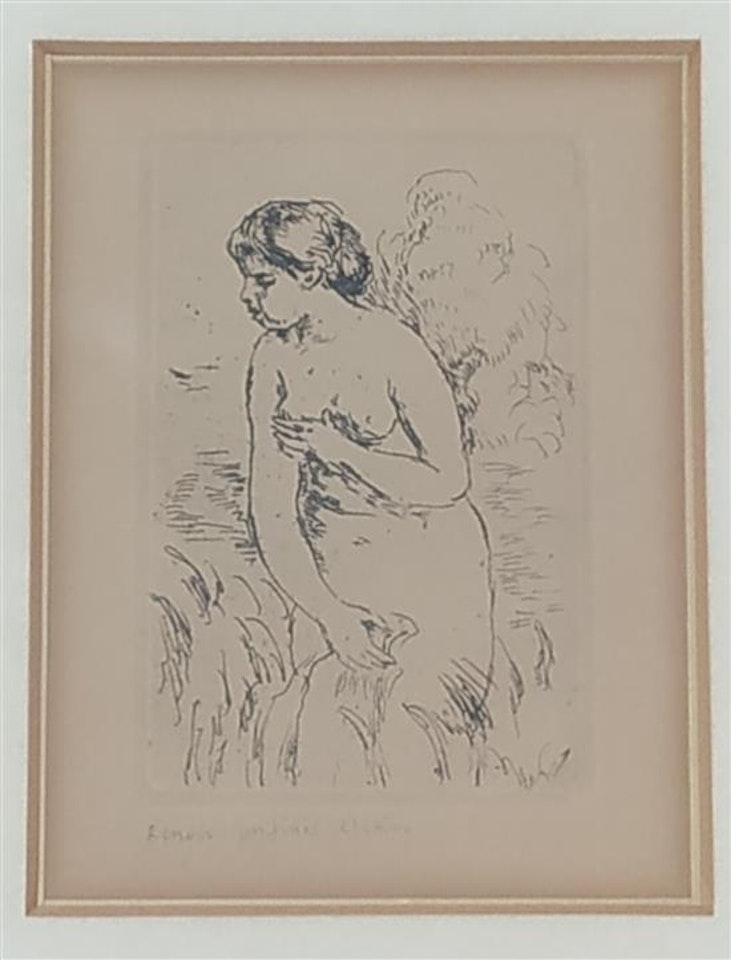 Nude by Pierre-Auguste Renoir