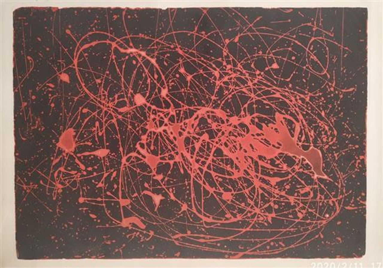 L"oiseau de feu by Joan Miró