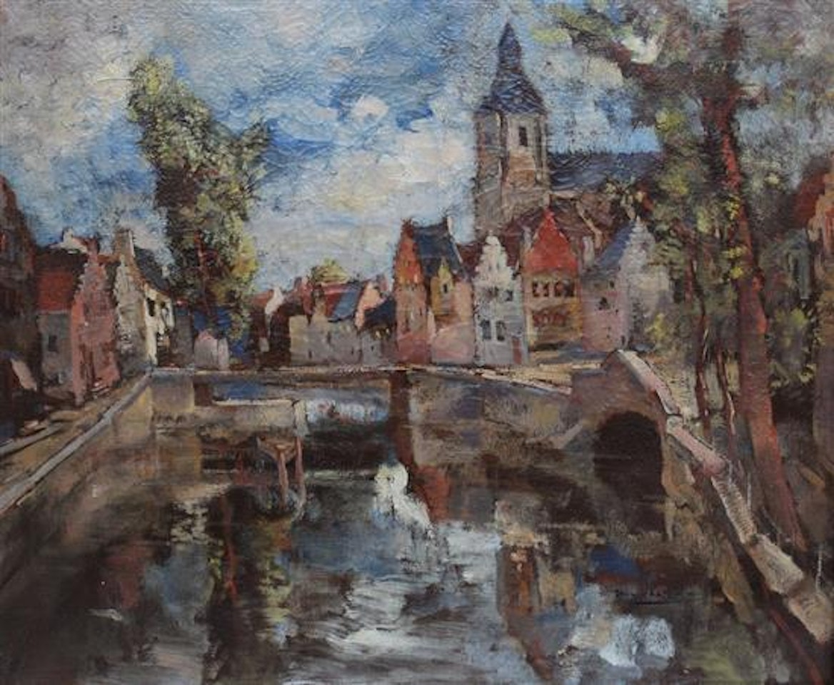 Urban landscape by French School