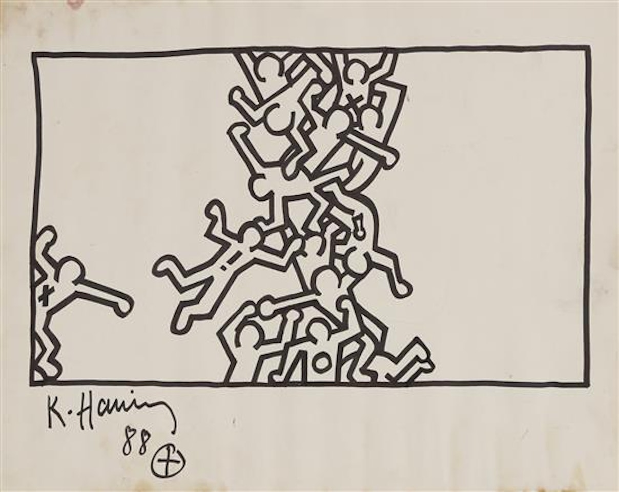 Personnages by Keith Haring