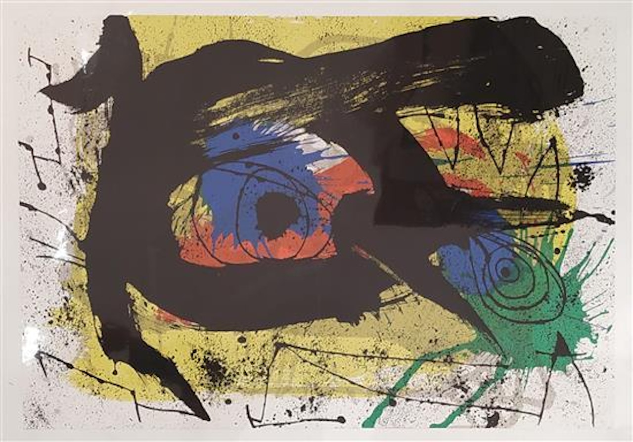 Derriere le miroir by Joan Miró