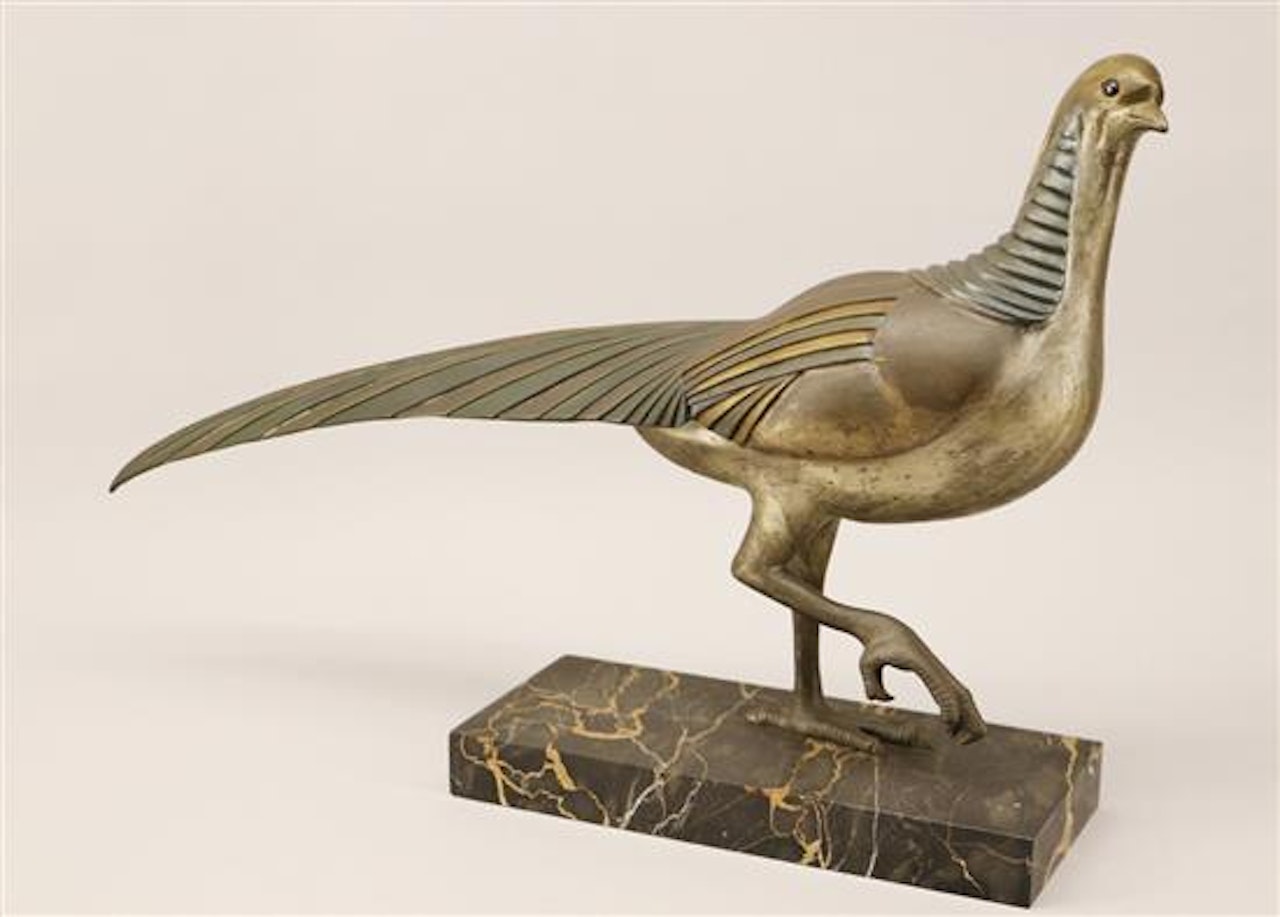Golden pheasant by French School