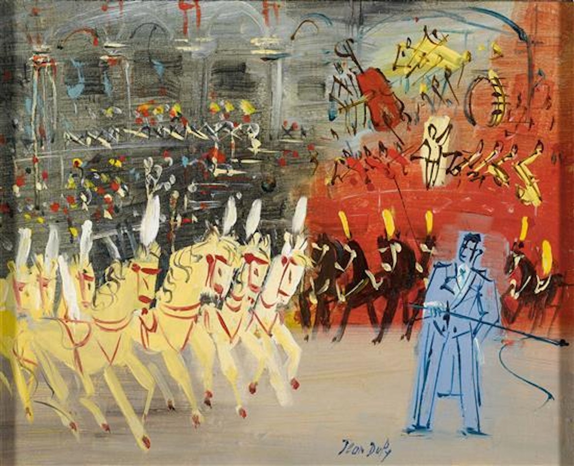 Circus scene by Jean Dufy