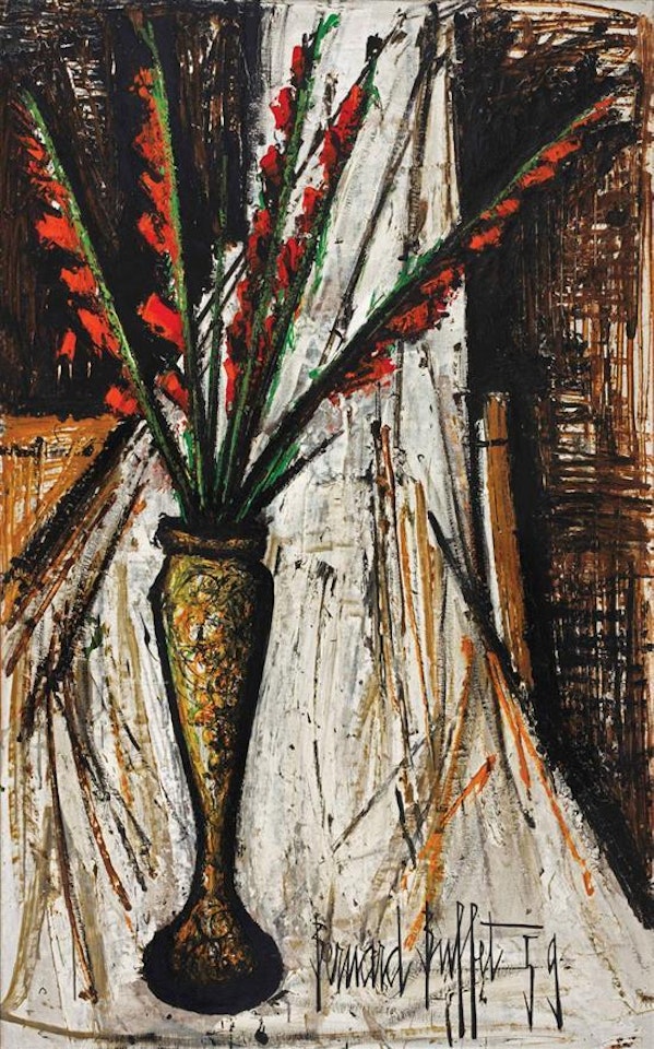 Glaieuls rouges by Bernard Buffet