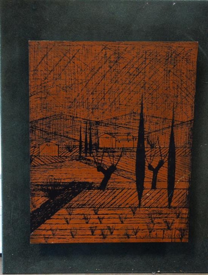 Provence landscape by Bernard Buffet