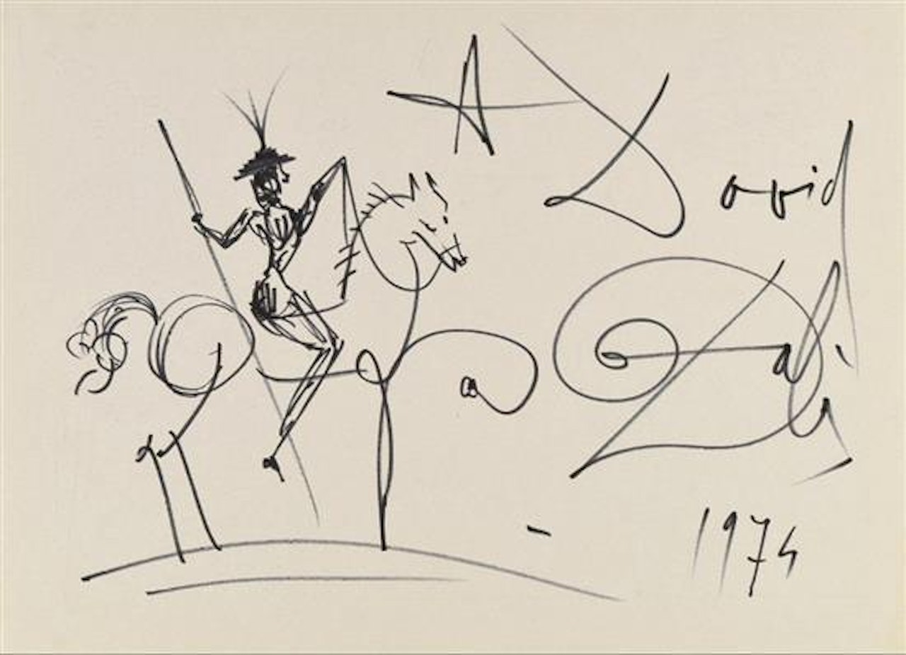 Cavalier by Salvador Dali