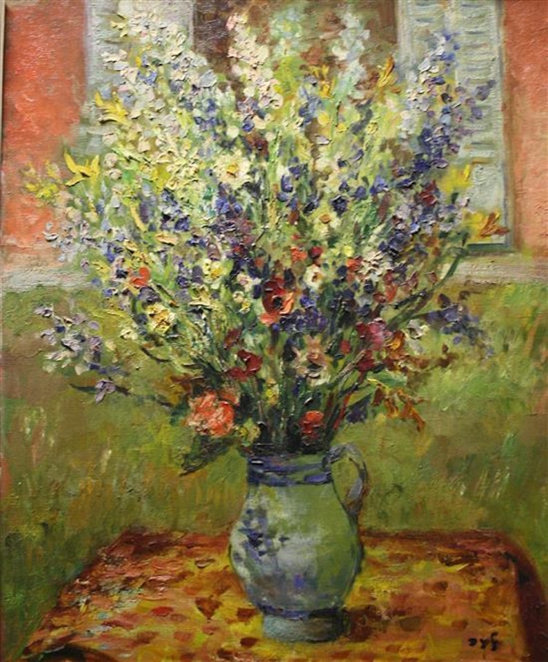 Bouquet of flowers by Marcel Dyf