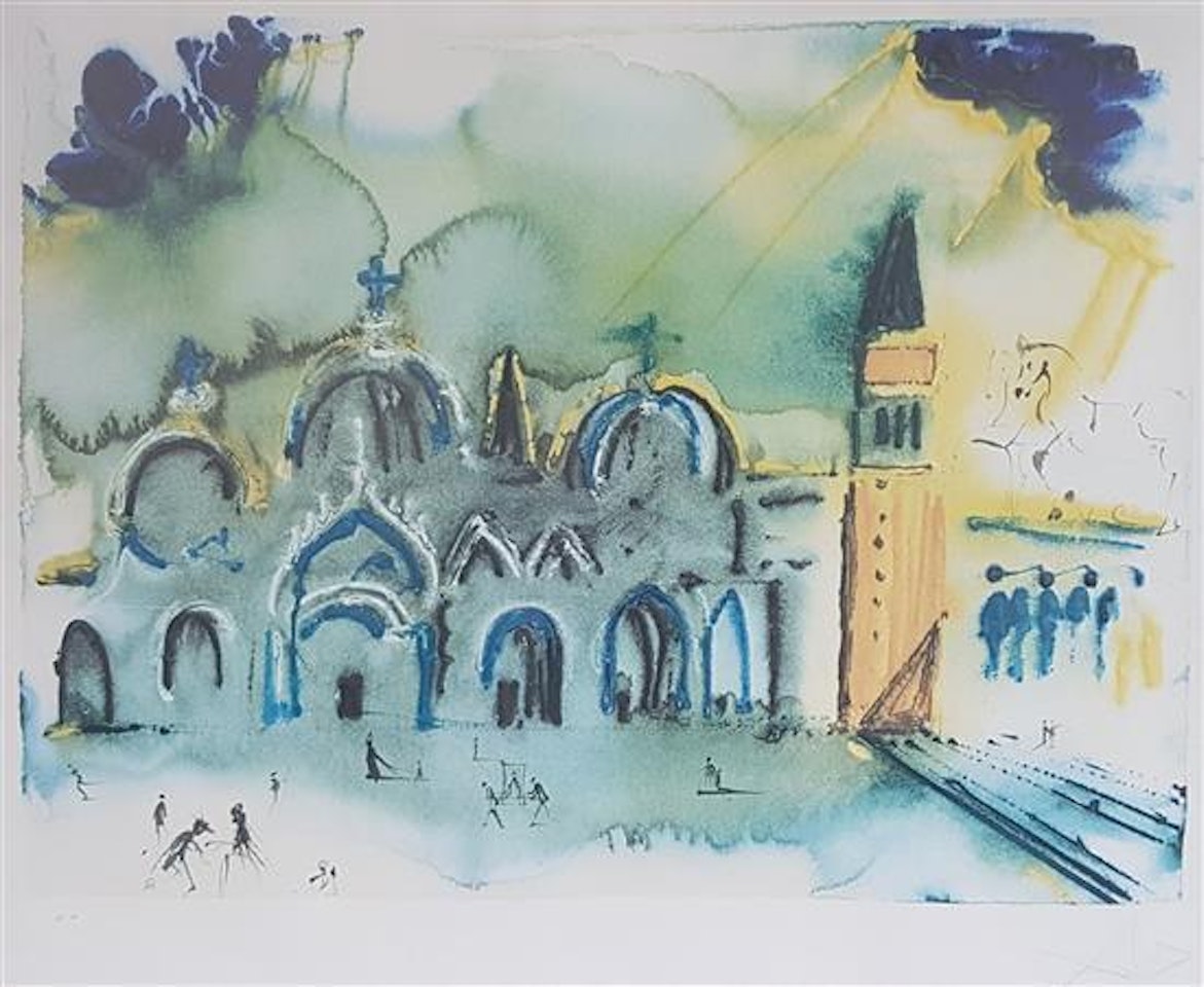 Homage to Venice by Salvador Dali